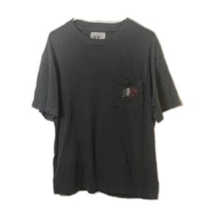 RP1 Gray Pocket Short Sleeve Tee Men's Large